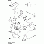 Схема вузла: Електроустаткування (Rm-z450k8/k9) для Suzuki RM-Z450