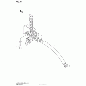 Схема вузла: Паливний кран Suzuki LS650 Boulevard S40