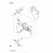 Схема узла: Throttle Body (Vl800T E03) для Suzuki VZ800 Boulevard M50