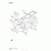 Схема вузла: Рама (Dr650Sel3 E03) для Suzuki DR650 DR650SE