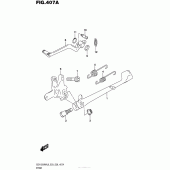 Схема узла: Подставка для Suzuki GSX1300 Hayabusa