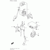Схема узла: Электрооборудование для Suzuki DR650 DR650SE