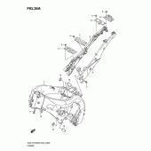 Схема узла: Рама (Model l0) для Suzuki GSX-R1000