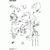 Схема вузла: Wiring Harness (Uh200Al6 P28) для Suzuki UH200 Burgman