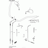 Схема вузла: Кермо & Тросики для Suzuki VL1500 Boulevard C90T