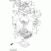 Схема узла: Головка цилиндра (Передняя) для Suzuki VL1500 Boulevard C90T