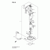 Схема вузла: Паливний насос Suzuki GSX1300 B-King