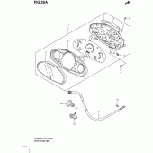 Схема узла: Спидометр (Model k8/k9) для Suzuki UH200 Burgman