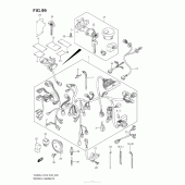 Схема узла: Wiring Harness (Vl800 E33) для Suzuki VZ800 Boulevard M50