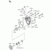 Схема вузла: Водяний насос Suzuki RM-Z250