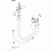 Схема вузла: Паливний кран Suzuki GS500