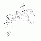 Схема узла: Задний фонарь (Стоп-сигнал) (E17) для Suzuki DR400