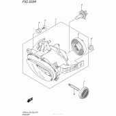 Схема узла: Фара для Suzuki VZ800 Boulevard M50