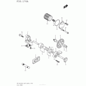 Схема вузла: Масляний насос для Suzuki RM-Z250
