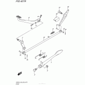 Схема узла: Подставка для Suzuki VZ800 Boulevard M50