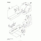 Схема узла: Выхлопная система (Vl800C E33) для Suzuki VZ800 Boulevard M50