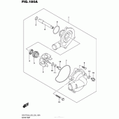 Схема вузла: Водяний насос Suzuki GSX-R750