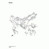 Схема узла: Рама для Suzuki EN125