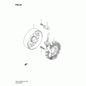 Схема вузла: Генератор для Suzuki GSX-R1000