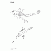 Схема узла: Подставка для Suzuki UH125 Burgman