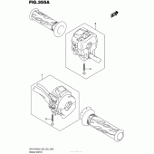 Схема вузла: Пульт управління рульовий для Suzuki GSX-R1000