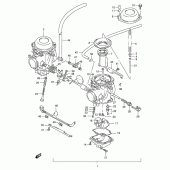 Схема узла: Карбюратор для Suzuki GS500