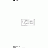 Схема узла: Ремкомплект прокладок двигателя для Suzuki UH200 Burgman