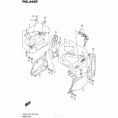 Схема вузла: Бічні панелі (Vl800Bl5 E28) для Suzuki VL800 Boulevard C50 BOSS