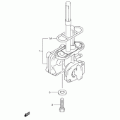 Схема вузла: Паливний кран Suzuki VL125 Intruder LC