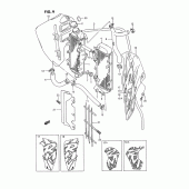 Схема вузла: Радіатор (Model n/p) для Suzuki RM125