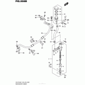 Схема вузла: Задні гальмівні циліндри (Gsx-R1000L7 E28) для Suzuki GSX-R1000