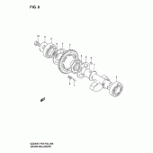 Схема узла: Балансировочный вал для Suzuki GZ250 Marauder