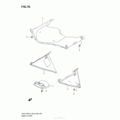 Схема узла: Подкрылок для Suzuki GSX-R750