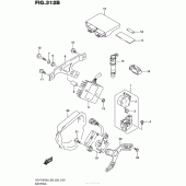 Схема вузла: Електроустаткування (Gsx-R1000L6 E28) для Suzuki GSX-R1000
