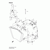 Схема узла: Патрубок системы охлаждения для Suzuki GSX-R1000