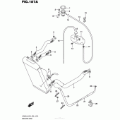 Схема вузла: Патрубок системи охолодження для Suzuki VZ800 Boulevard M50