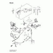 Схема узла: Электропроводка для Suzuki DR-Z400 DR-Z400S