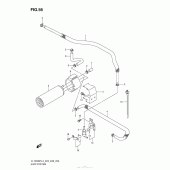 Схема вузла: Система вентиляції бензобака (Vl1500Btl3 E33) для Suzuki VL1500 Boulevard C90T BOSS
