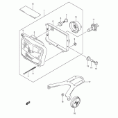 Схема узла: Фара (Dr-z400ek5/k6/k7/k9 e24) для Suzuki DR-Z400 DR-Z400E