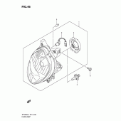 Схема вузла: Фара (Sfv650ul1 e21) для Suzuki SFV650 Gladius