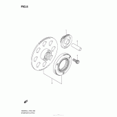 Схема узла: Привод стартера для Suzuki GW250 Inazuma