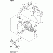 Схема узла: Throttle Body (Vz800L3 E03) для Suzuki VZ800 Boulevard M50