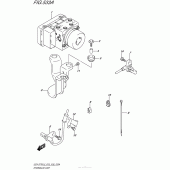 Схема вузла: Hydraulic Unit (Gsx-S750Al5 E28) для Suzuki GSX-S750