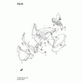 Схема вузла: Приладова панель Suzuki GSX650