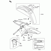 Схема вузла: Крило для Suzuki RM-Z250