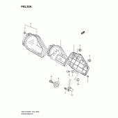 Схема вузла: Спідометр (Gsx-r1000k2) для Suzuki GSX-R1000