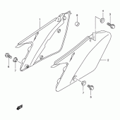 Схема вузла: Бічні панелі (Model k1) для Suzuki RM250