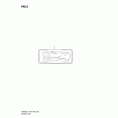 Схема вузла: Ремкомплект прокладок двигуна (Gs500fh p28) для Suzuki GS500