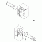 Схема вузла: Пульт управління рульової (An650ak4) для Suzuki AN650 Burgman (EU analogue of SkyWave)