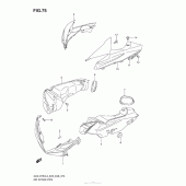 Схема вузла: Air Intake Pipe (Agq) для Suzuki GSX-R750